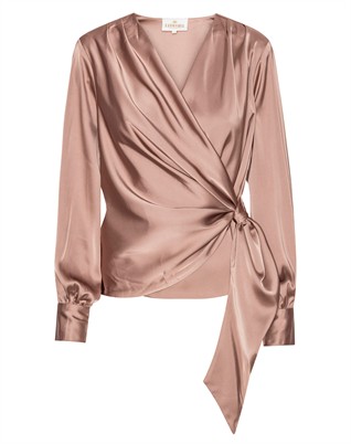 Ines Bluse - Semi Rich Tan